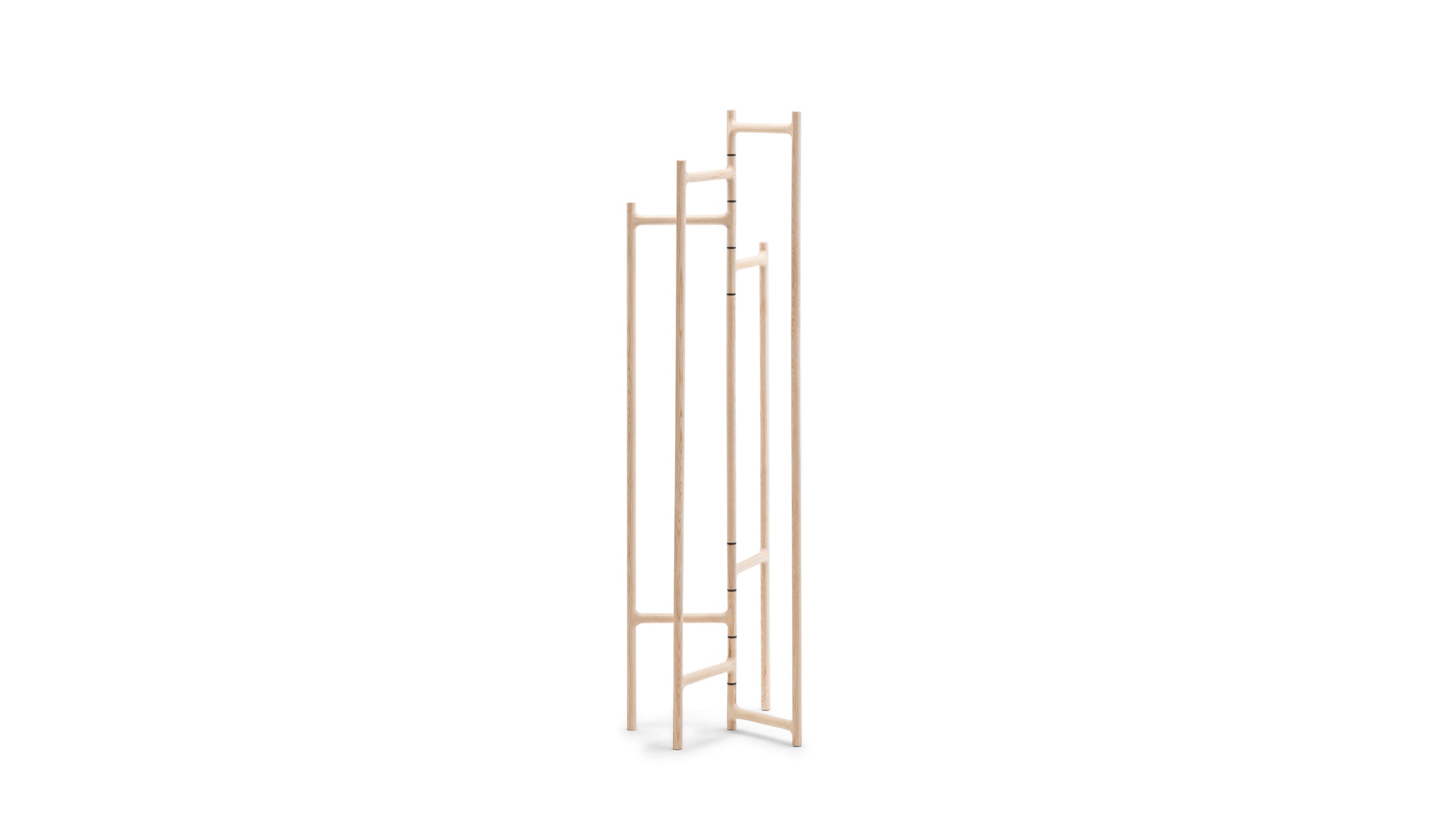 Natural Ash / Desktop / BlackMenu / Ceiba Coat Rack, designed by Luis Arrivillaga