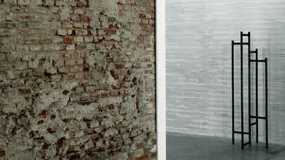 Charcoal Dyed / Desktop / BlackMenu / Ceiba Coat Rack, designed by Luis Arrivillaga