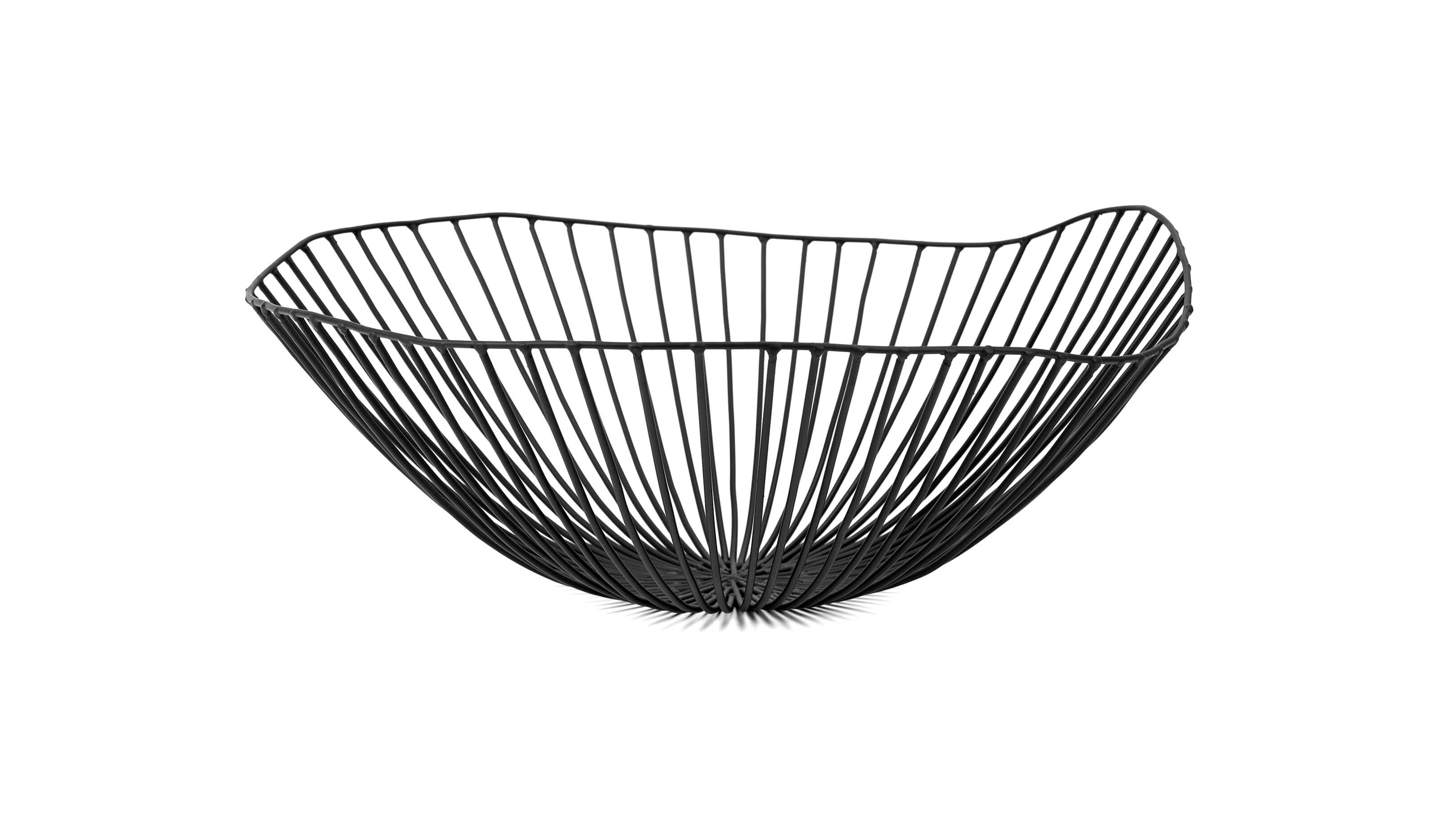 Black / Desktop / BlackMenu / Cesira Fruit Basket, designed by Antonino Sciortino