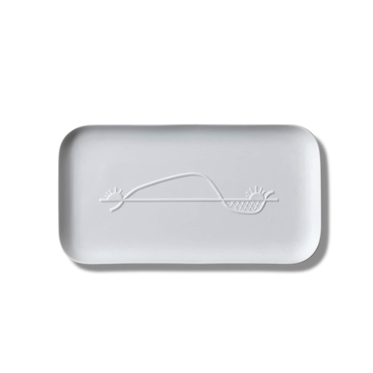 Le Course Du Soleil Rectangular Tray / Mobile / BlackMenu / Chandigarh Tray Collection, designed by Richard Ginori and Le Corbusier made by Cassina