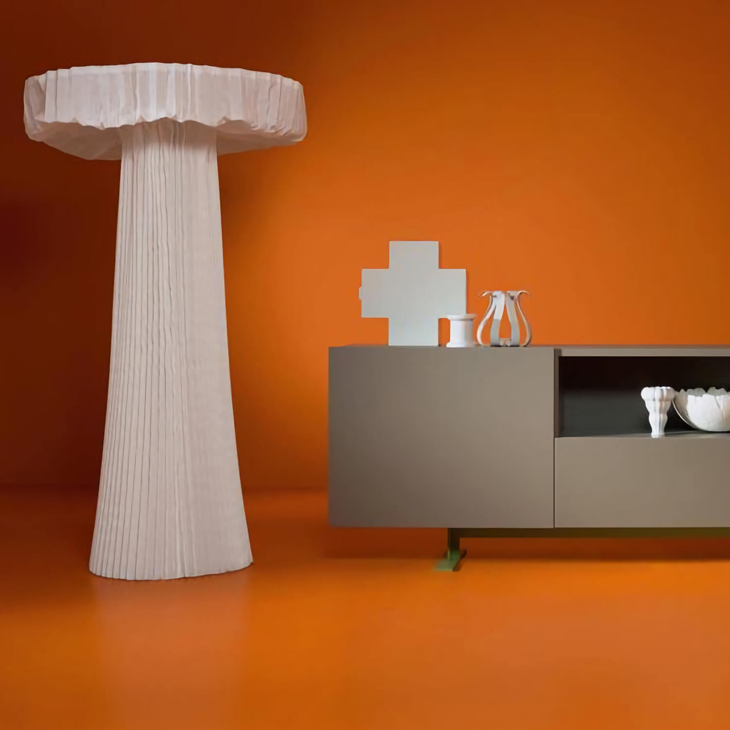 White / Mobile / BlackMenu / Cross Cabinet Designed By Thomas Ericksson made by Cappellini