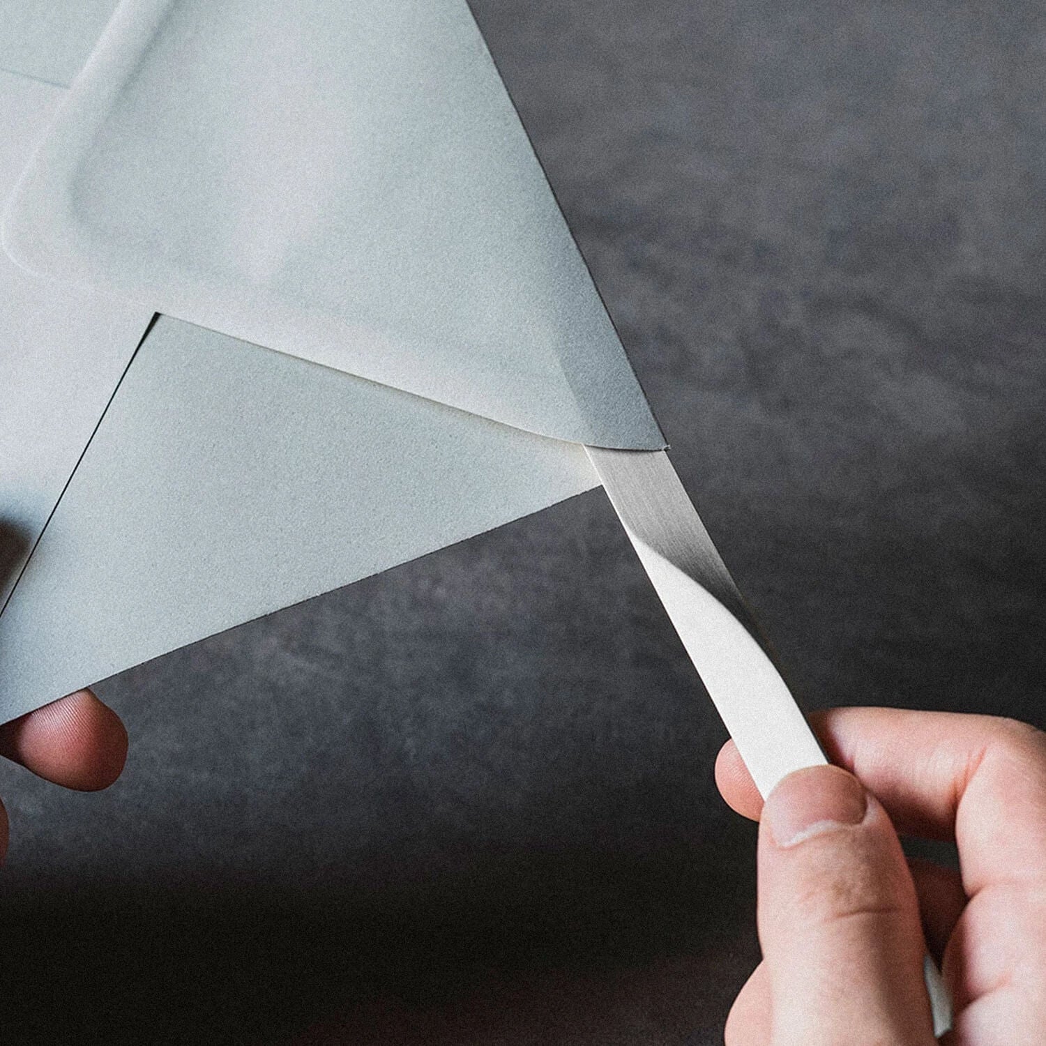 Silver / Mobile / BlackMenu / Curve Letter Opener, designed By VAU