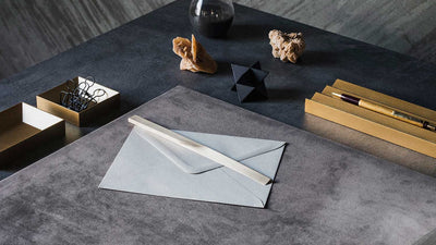 Silver / Desktop / WhiteMenu / Curve Letter Opener, designed By VAU