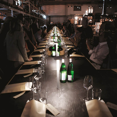 Mobile / WhiteMenu / Tetatet LED Table Lamp, designed by Davide Groppi
