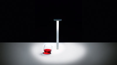 Desktop / WhiteMenu / Tetatet LED Table Lamp, designed by Davide Groppi