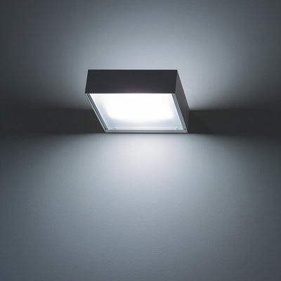 Brushed Chrome / Mobile / WhiteMenu / Toast LED Wall Lamp, designed by Davide Groppi