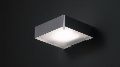 Polished Chrome / Desktop / WhiteMenu / Toast LED Wall Lamp, designed by Davide Groppi