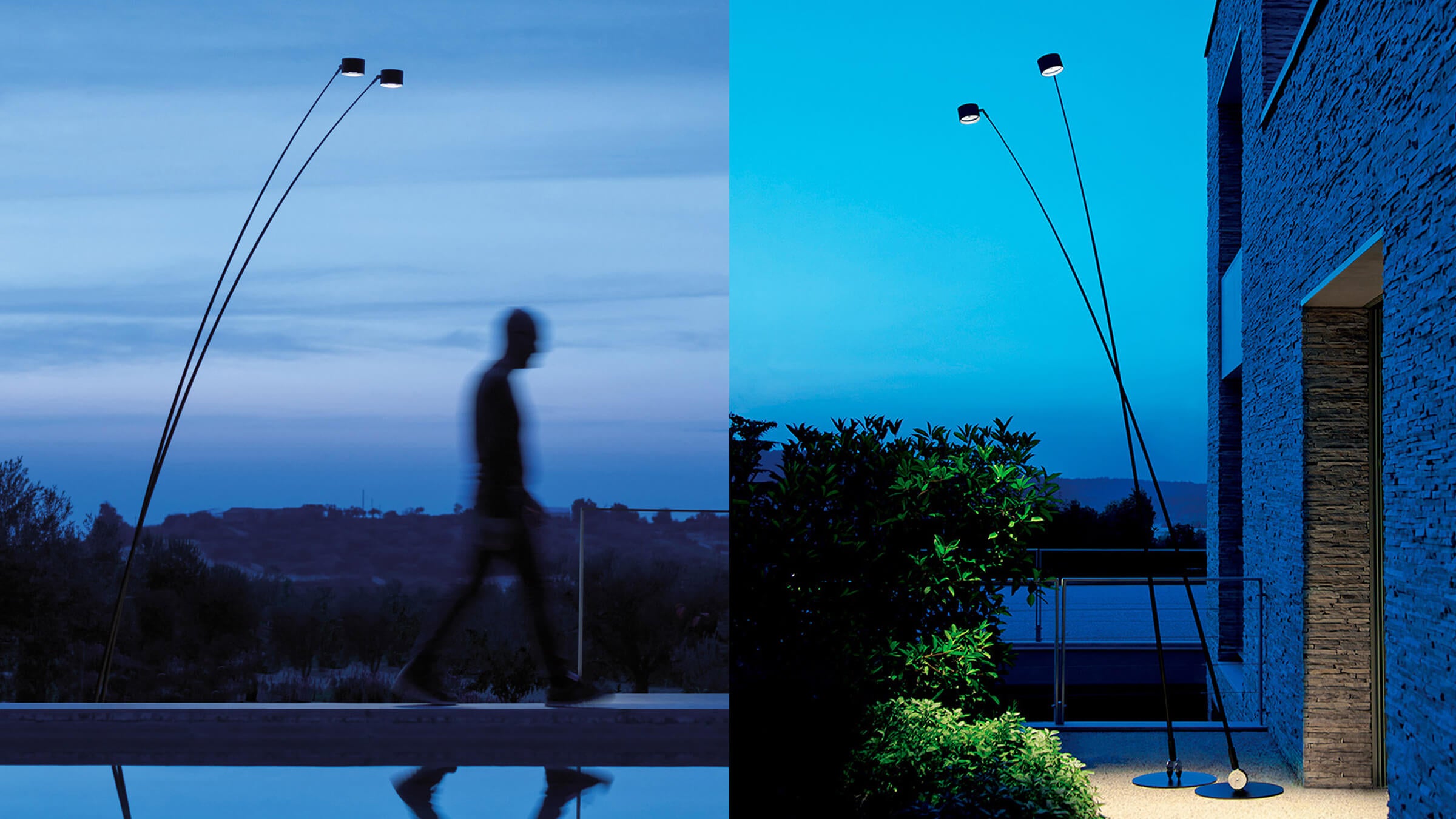GeneralOption / Desktop / WhiteMenu / Sampei Outdoor Floor Lamp, designed by Davide Groppi & Enzo Calabrese