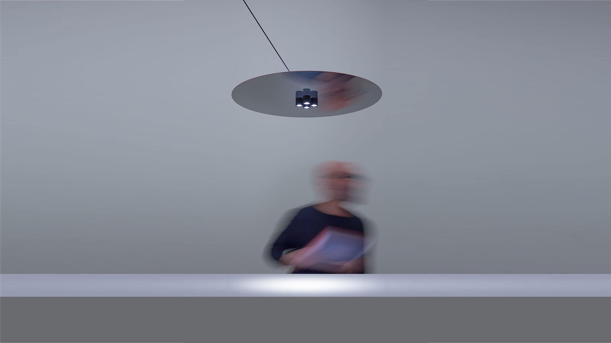 Desktop / WhiteMenu / Cartesio 90 Pendant Lamp, designed by Davide Groppi