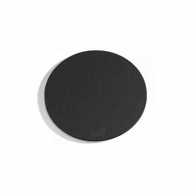 Black / Mobile / BlackMenu / Felt Coasters, designed by Daff Design