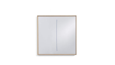 Natural Ashwood / Reflection About Spatialism / Desktop / BlackMenu / Deadline Mirrors, designed by Ron Gilad made by Cassina