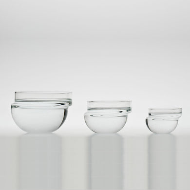 GeneralOption / Mobile / BlackMenu / Decales Glass Bowls, designed by Laurence Brabant