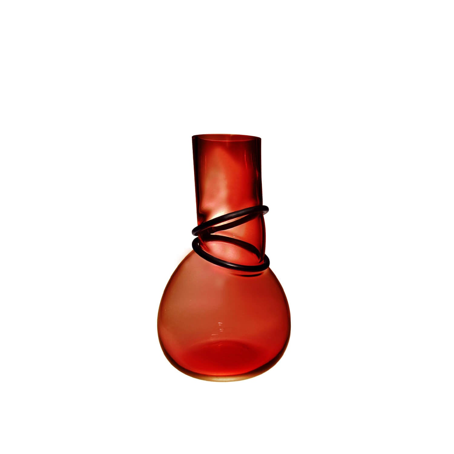 Ruby Red / Mobile / BlackMenu / Double Ring Vase, designed by Vanessa Mitrani