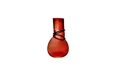 Ruby Red / Desktop / BlackMenu / Double Ring Vase, designed by Vanessa Mitrani