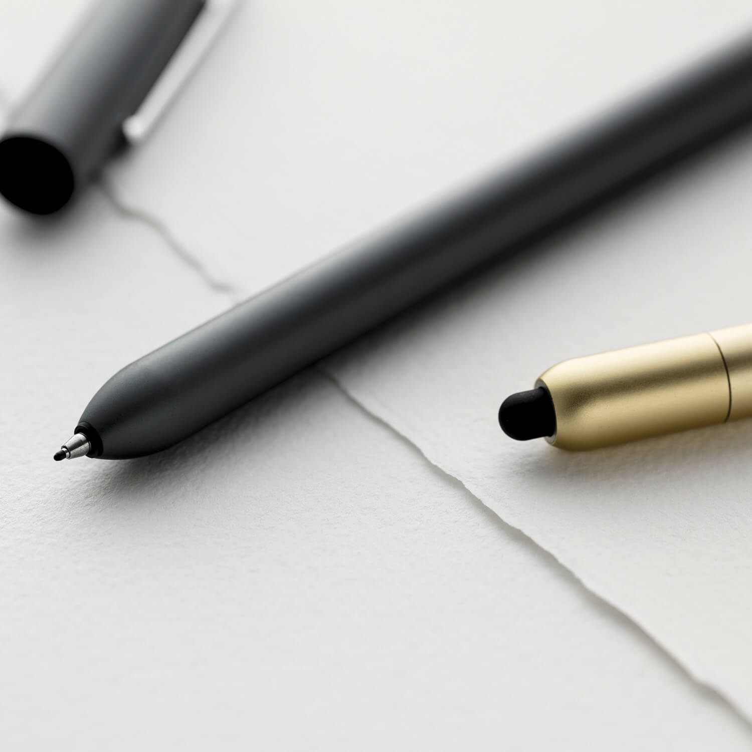 Gun Metal / Mobile / BlackMenu / Dueto Dual Pen