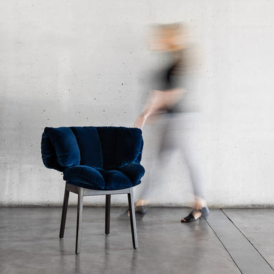 Mobile / BlackMenu / Blue Velvet Armchair, designed by Fernando & Humberto Campana