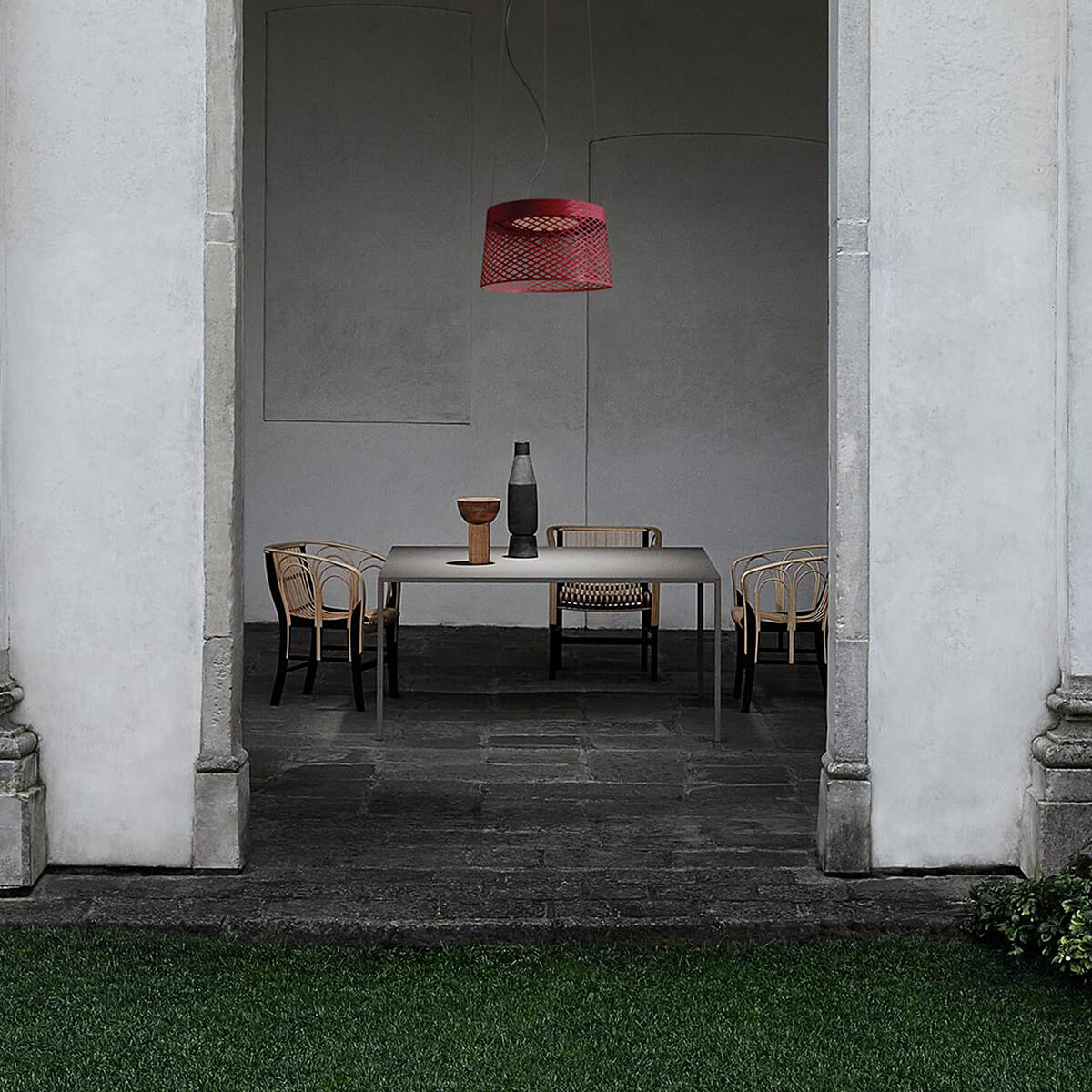  Mobile / WhiteMenu / Twiggy Grid Outdoor, designed by Mark Sadler