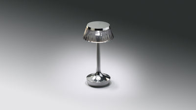 Fumée Crown / Desktop / WhiteMenu / Bon Jour Unplugged LED Table Lamp, designed by Philippe Starck made by Flos