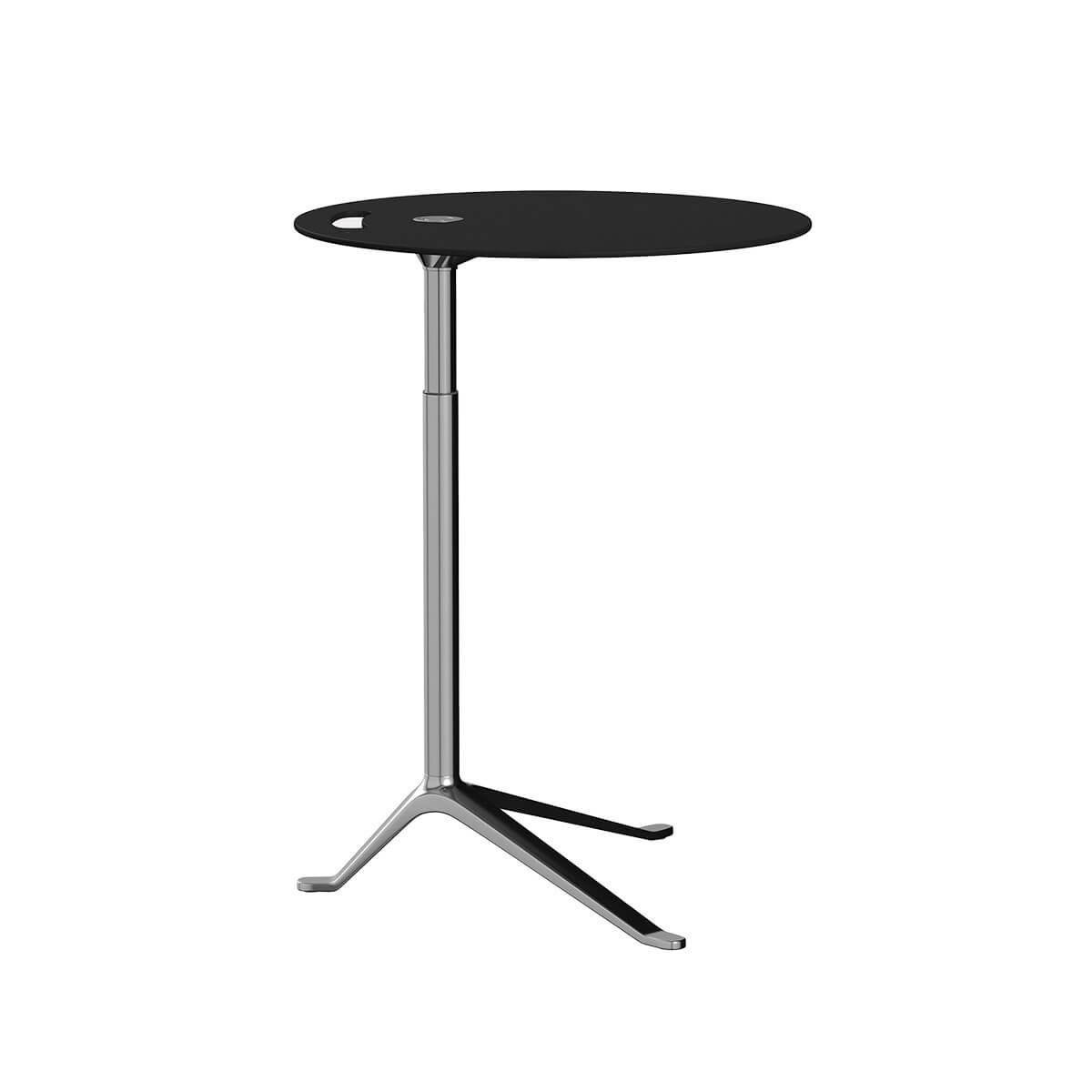Black Laminate Top / Mobile / BlackMenu / Little Friend Adjustable Table, designed by Kasper Salto