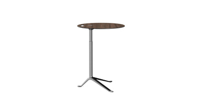 Lacquered Walnut Top / Desktop / BlackMenu / Little Friend Adjustable Table, designed by Kasper Salto