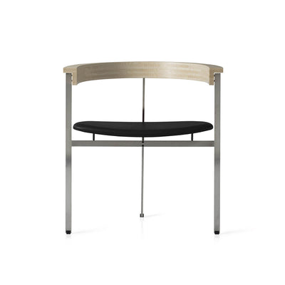 Mobile / BlackMenu / PK11 Armchair In Black Leather, designed by Poul Kjaerholm