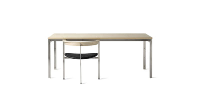 Desktop / BlackMenu / PK11 Armchair In Black Leather, designed by Poul Kjaerholm