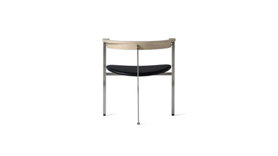 Desktop / BlackMenu / PK11 Armchair In Black Leather, designed by Poul Kjaerholm
