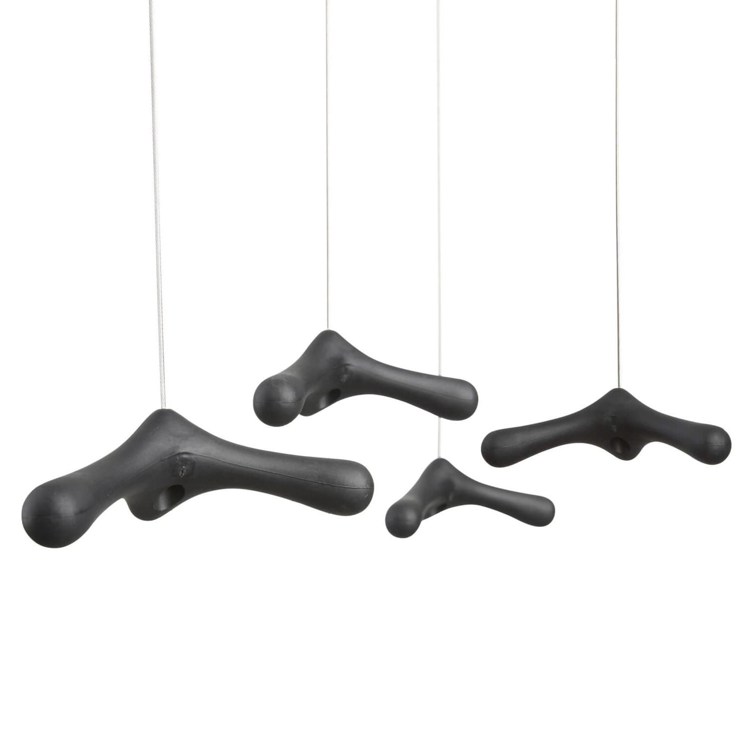 Set of 4 / Mobile / BlackMenu / Flying Hooks, designed by Bos & Couvee