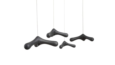 Set of 4 / Desktop / BlackMenu / Flying Hooks, designed by Bos & Couvee