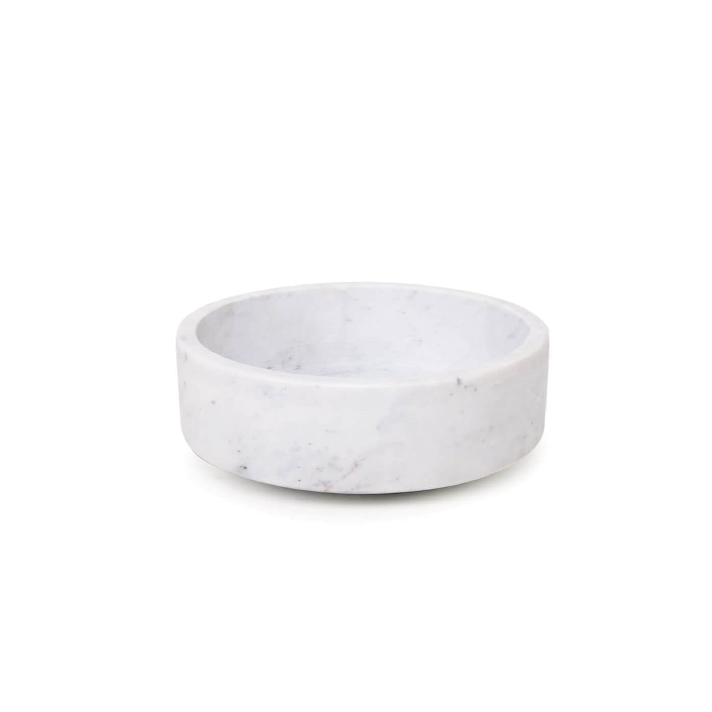 Bowl 1 / Mobile / BlackMenu / Forte White Marble Bowl and Tray