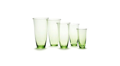 Green 5 fl oz / Desktop / BlackMenu / Frances Universal Glass Designed By Ann Demeulemeester for Serax