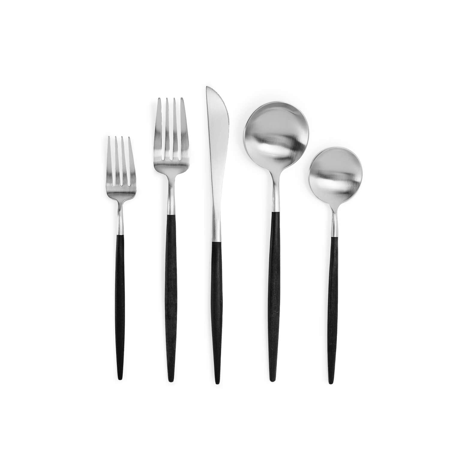 Mobile / BlackMenu / Goa Flatware Set, designed by Cutipol