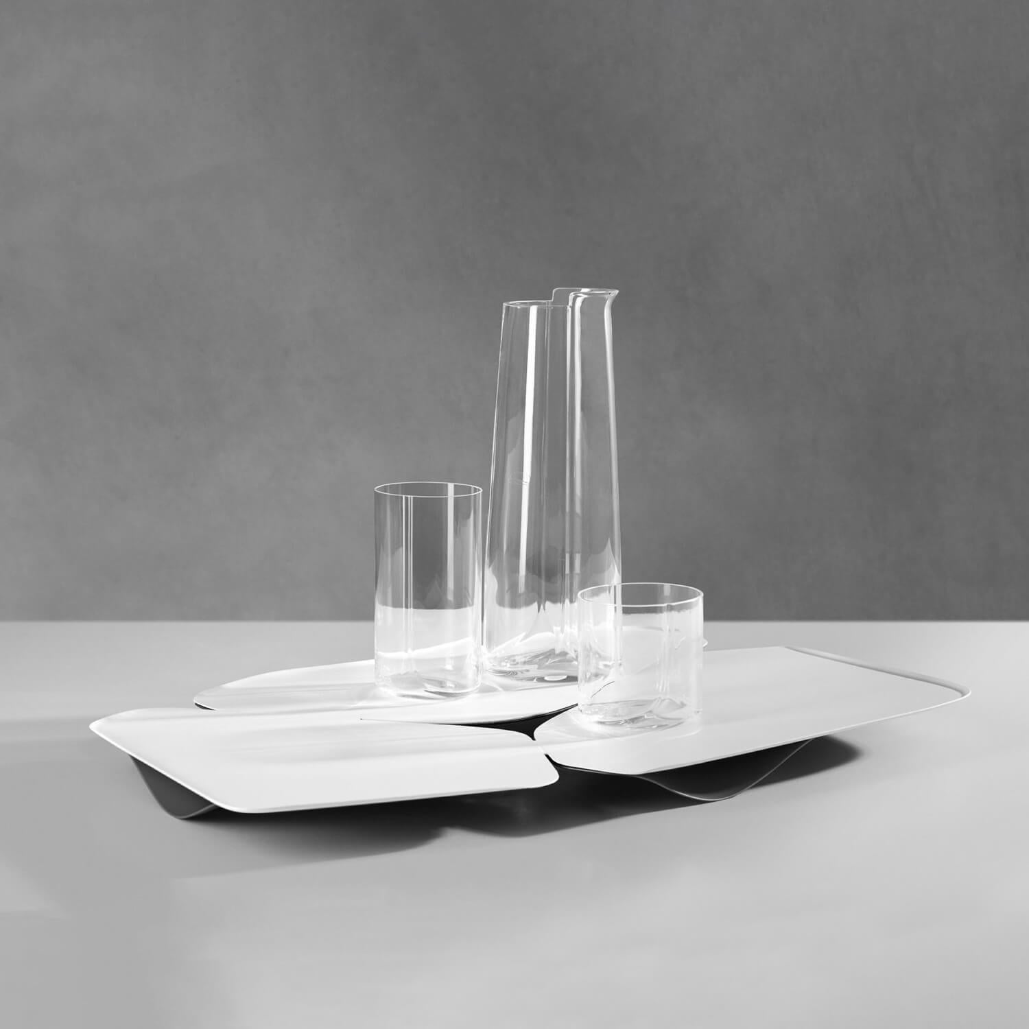 White / Mobile / WhiteMenu / Hew Serving Tray, designed by Zaha Hadid Design