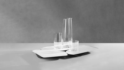 White / Desktop / WhiteMenu / Hew Serving Tray, designed by Zaha Hadid Design