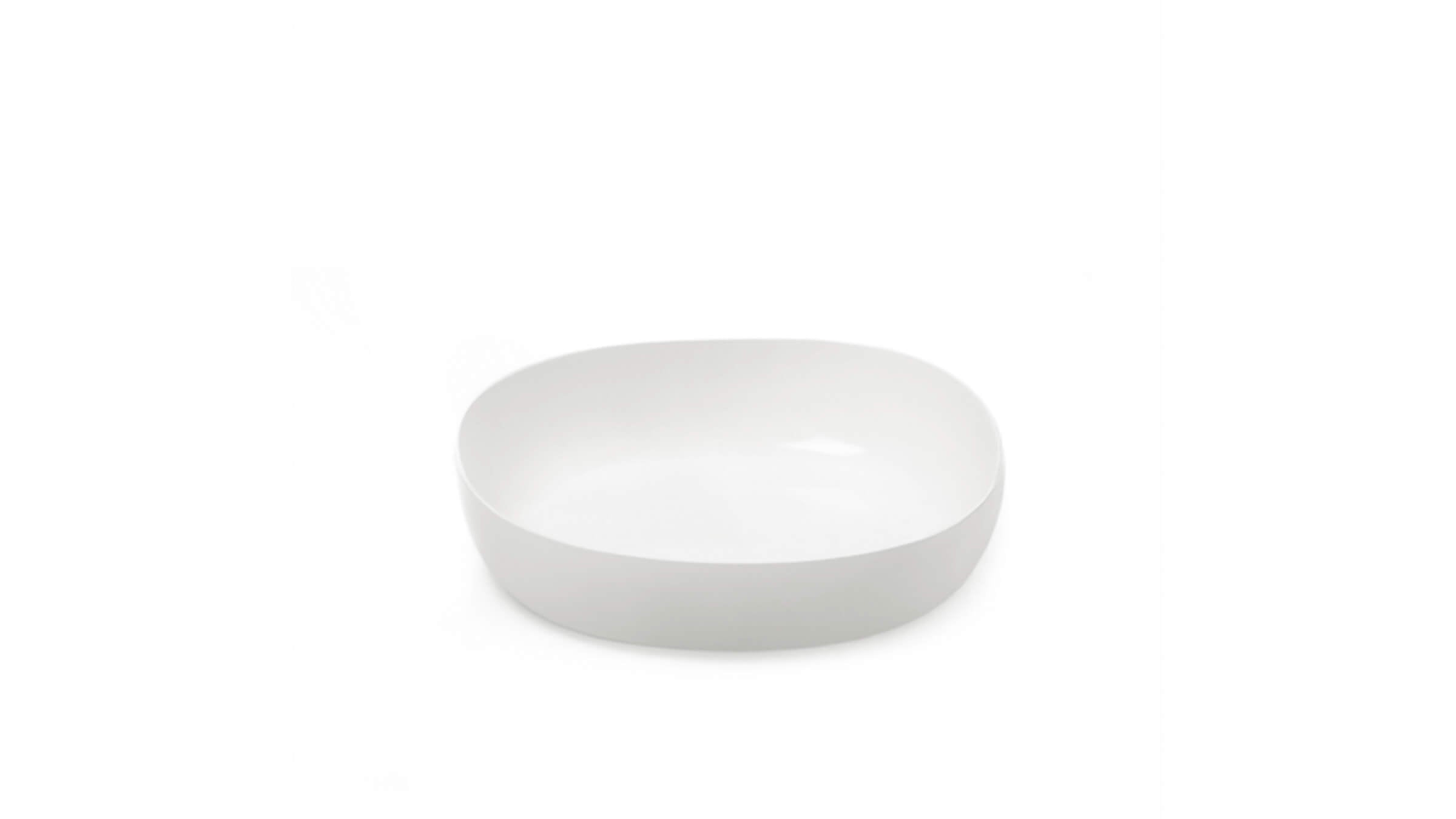 12 cm / Desktop / BlackMenu / Endless White Glazed Tray, designed by Denis Guidone