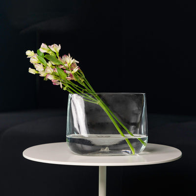 Wide / Mobile / BlackMenu / Kielo Vase Clear, designed by Emanuele Pizzolorusso