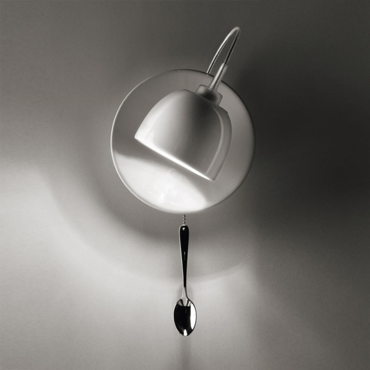 Mobile / WhiteMenu / Light au Lait Wall Lamp, designed by Fabien Dumas & Ingo Maurer