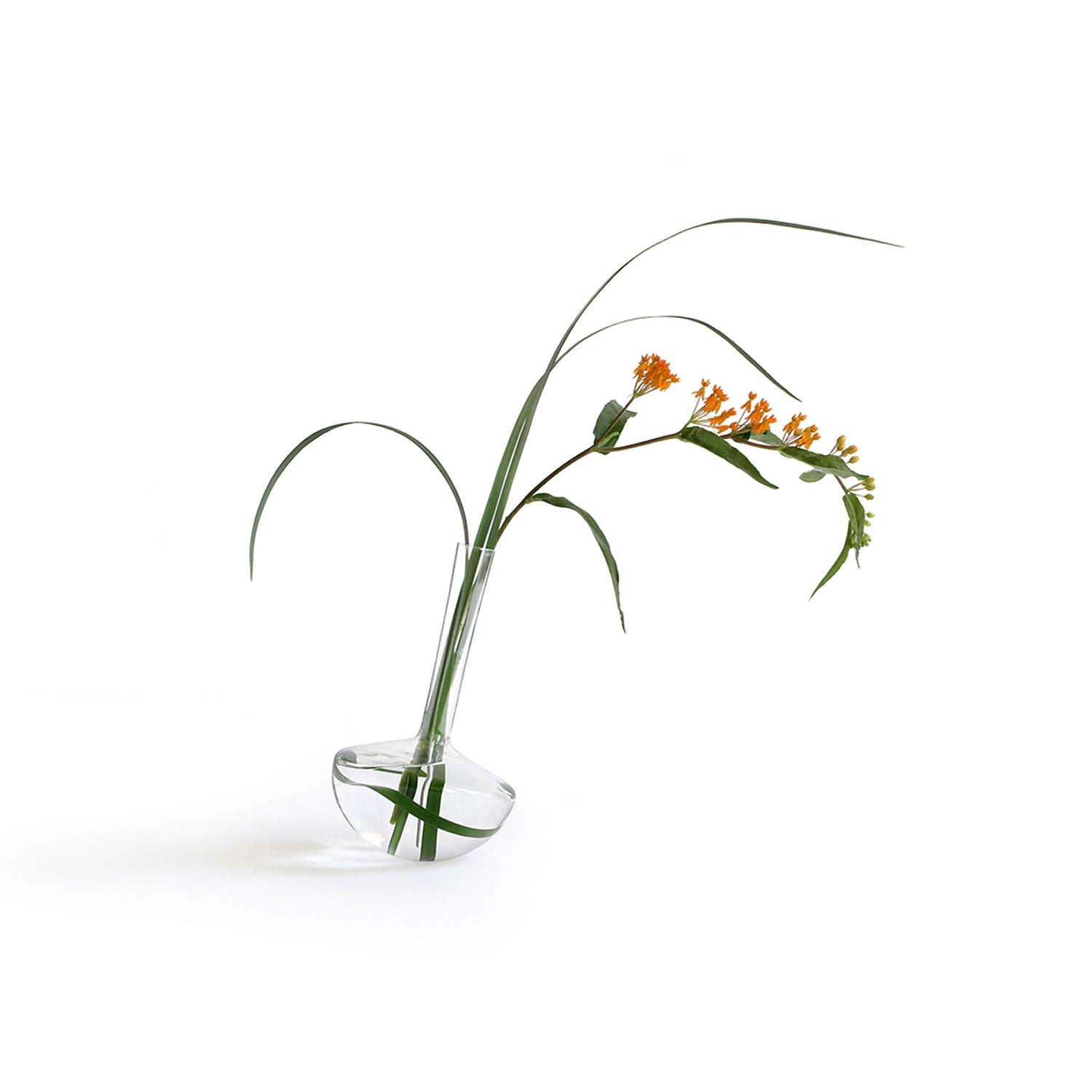 Small / Mobile / BlackMenu / Gauge Crystal Glass Vase, designed by Jim Rokos