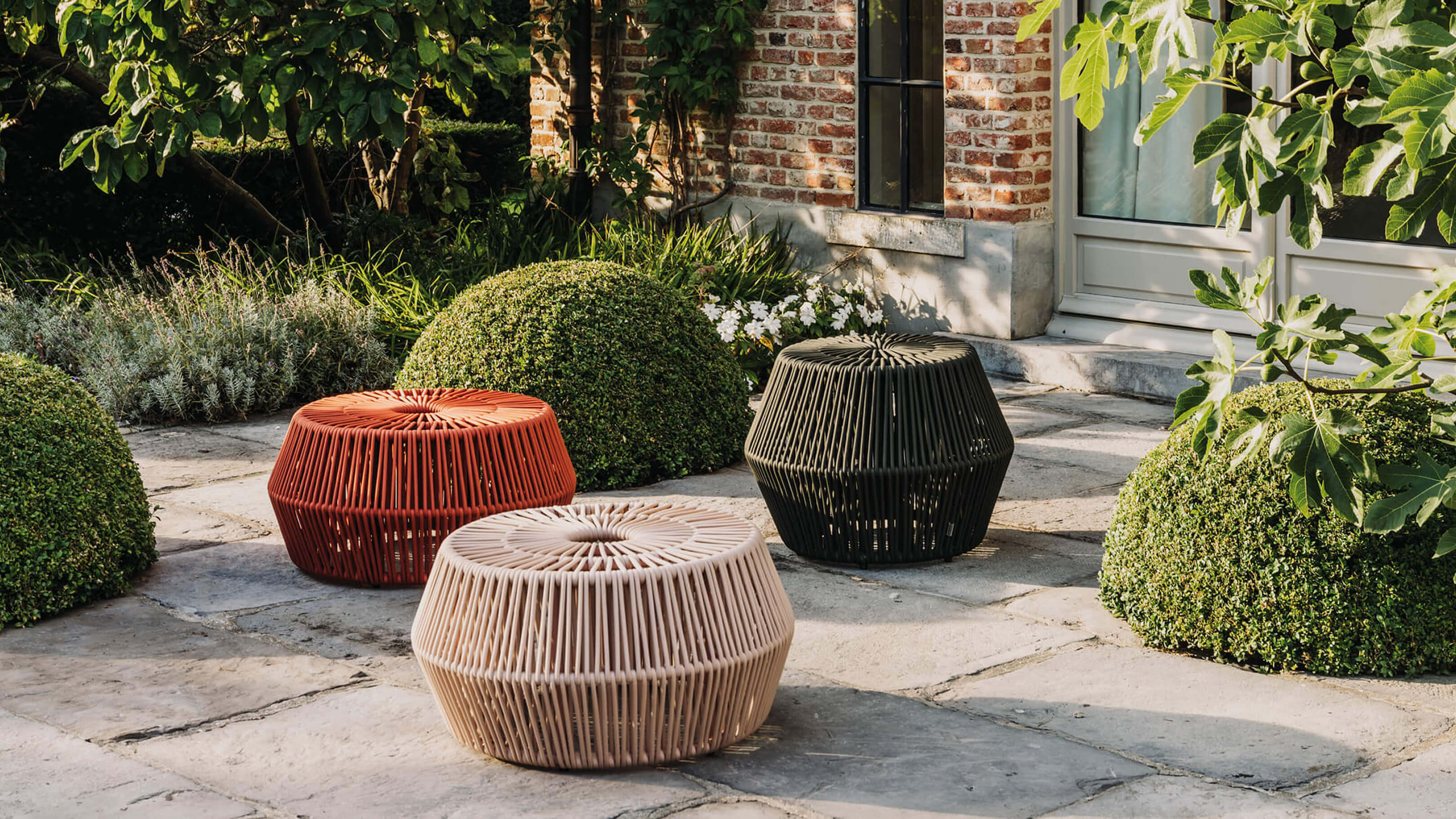 Desktop / WhiteMenu / ZigZag Pouf, designed by Emiliana Design Studio