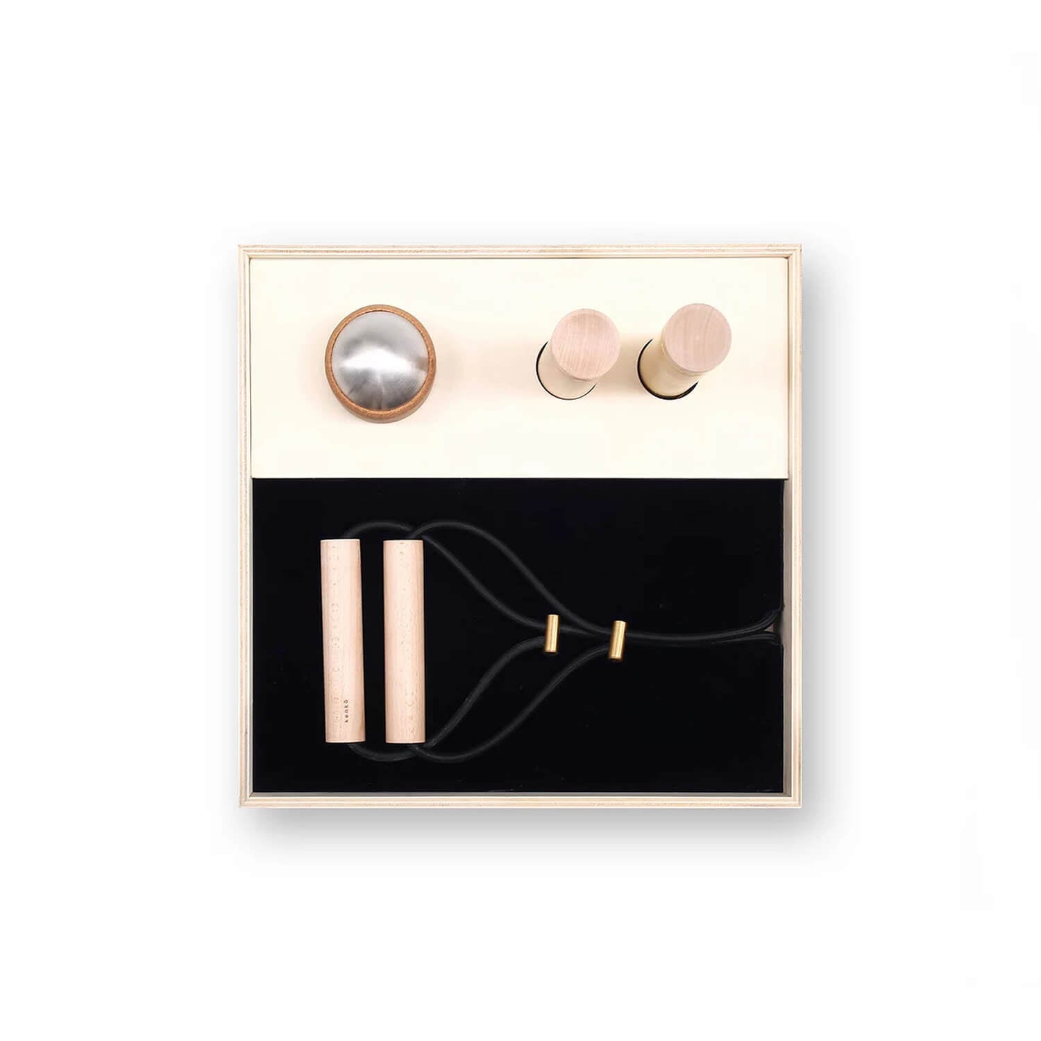 Canadian Maple / Mobile / BlackMenu / Home Gym - Set A