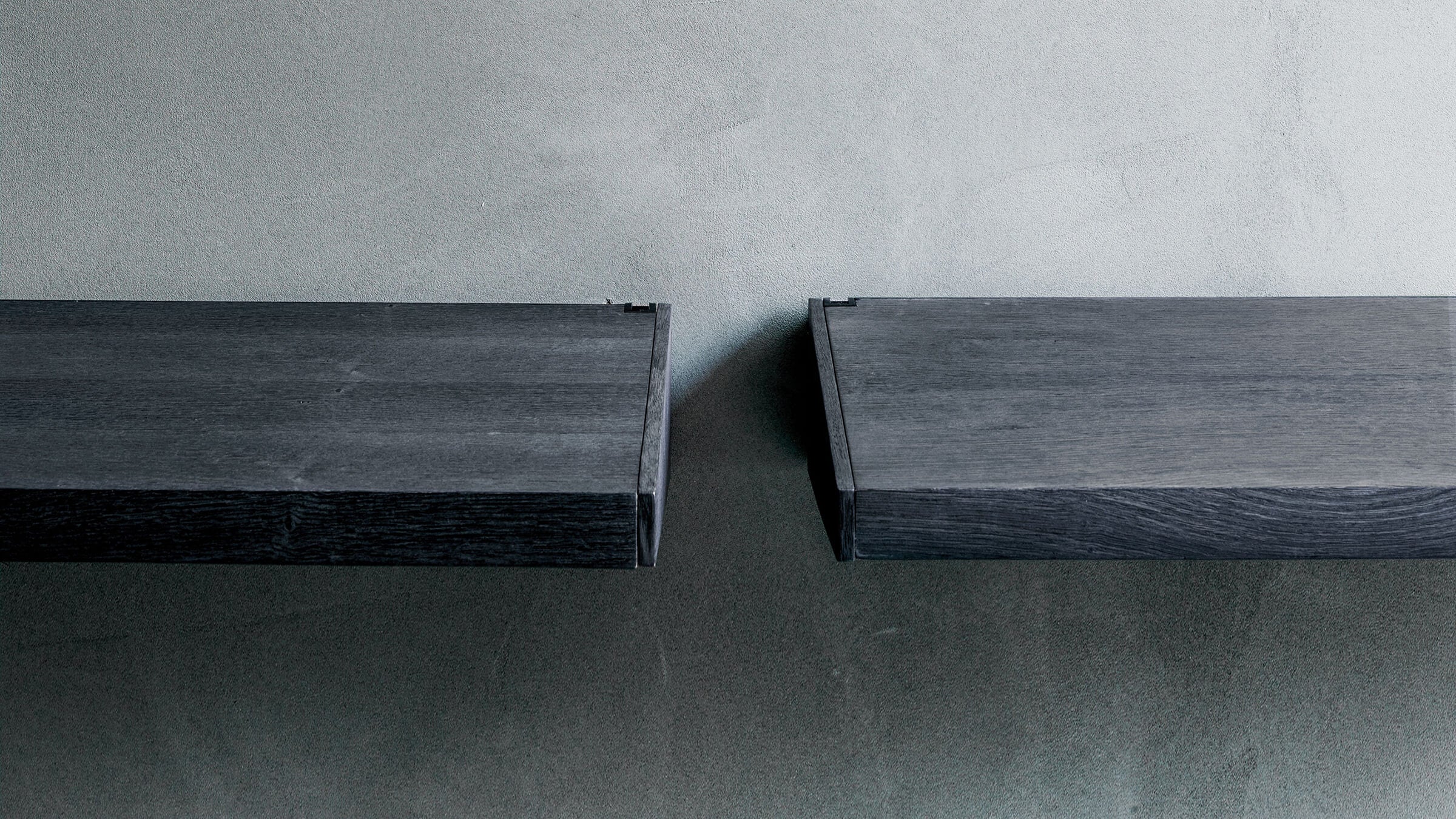 Stone Oak / Desktop / BlackMenu / FJU Desk, designed by Kaschkasch Cologne