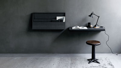 Stone Oak / Desktop / WhiteMenu / FJU Desk, designed by Kaschkasch Cologne