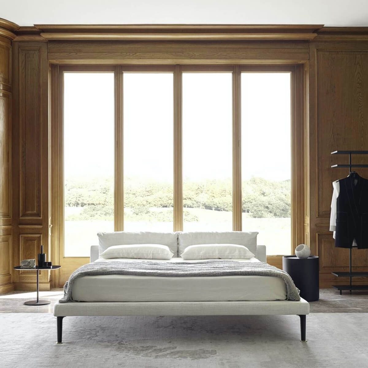 GeneralOption / Mobile / BlackMenu / Floyd-Hi Bed, designed by Piero Lissoni made by Living Divani
