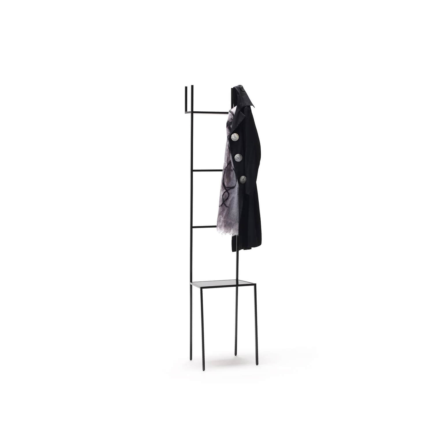 Black / Mobile / BlackMenu / Mate Clothes Valet, designed by (a+b) dominoni & quaquaro