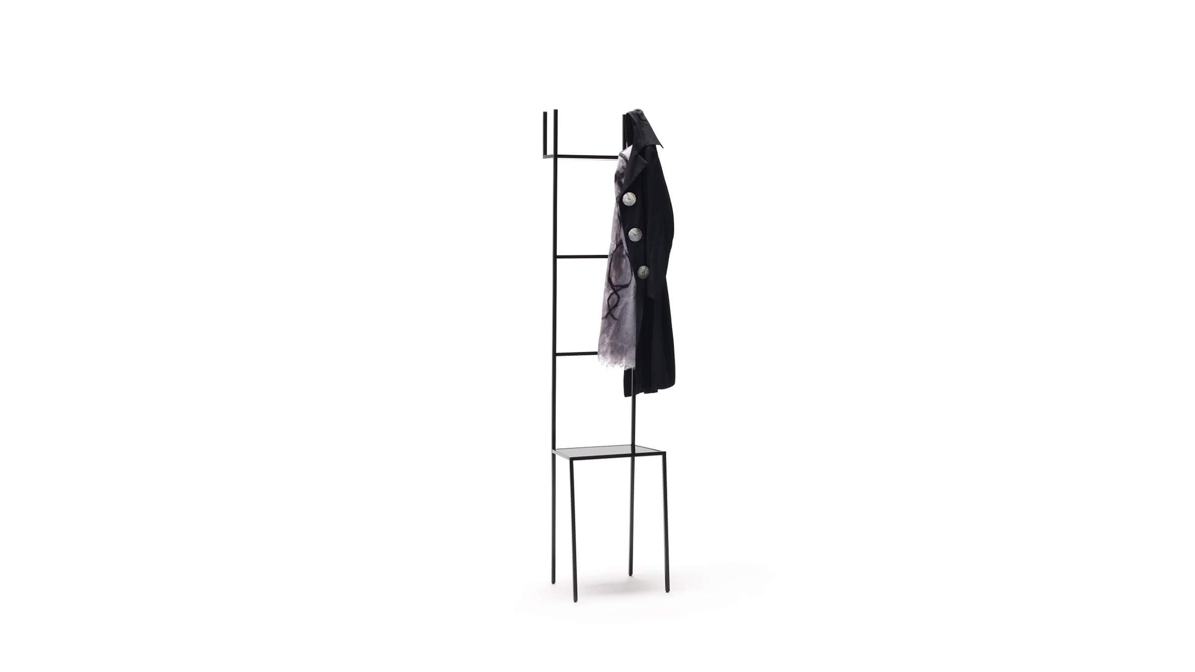 Black / Desktop / BlackMenu / Mate Clothes Valet, designed by (a+b) dominoni & quaquaro