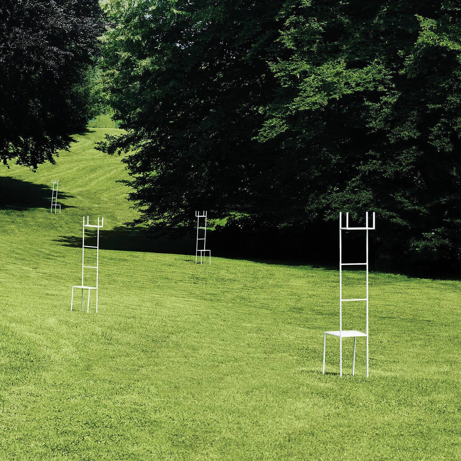 White / Mobile / WhiteMenu / Mate Clothes Valet, designed by (a+b) dominoni & quaquaro