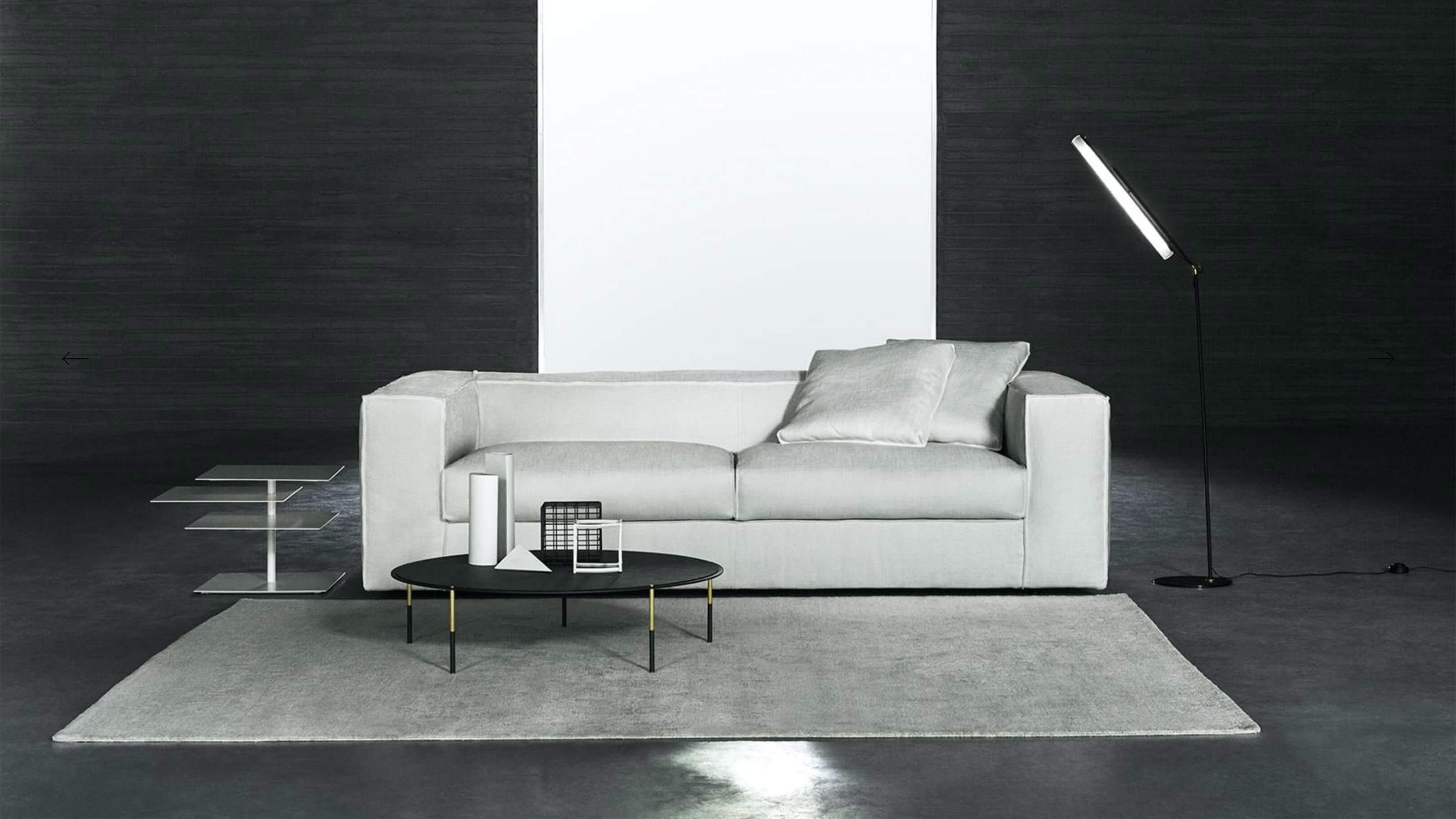 Desktop / WhiteMenu / NeoWall Sofabed, designed by Piero Lissoni