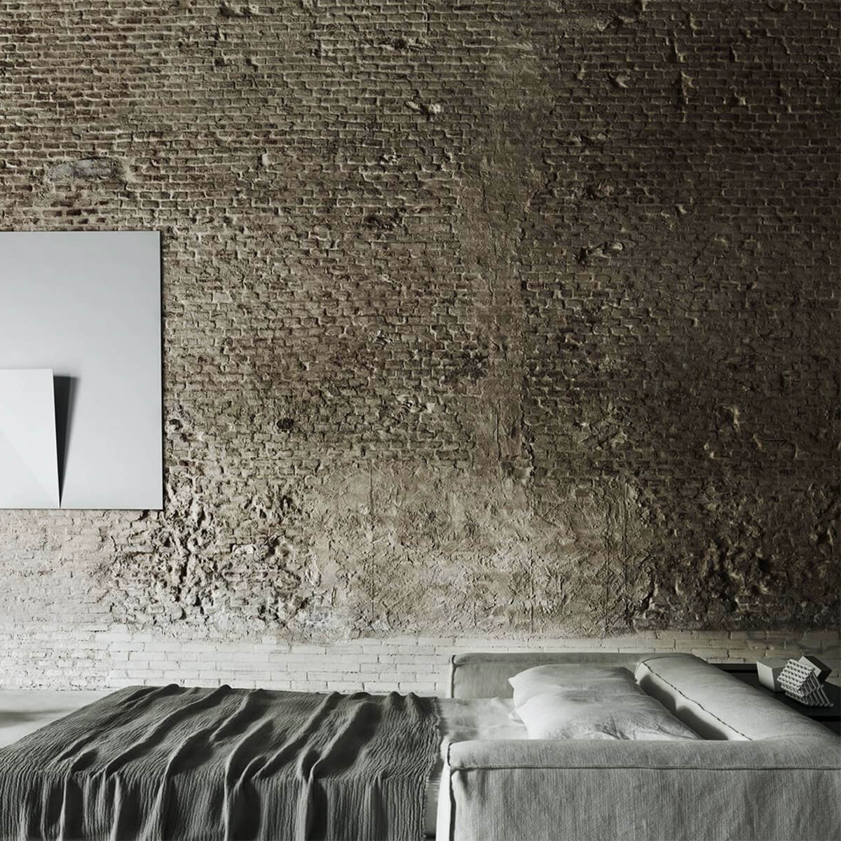 Mobile / WhiteMenu / NeoWall Sofabed, designed by Piero Lissoni