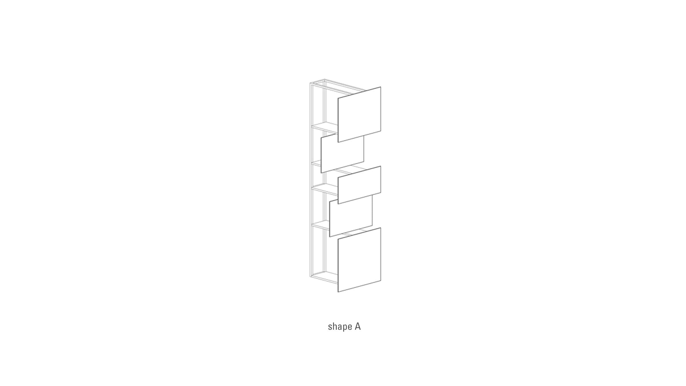 Living Divani Bookcase Bukva Bookcase