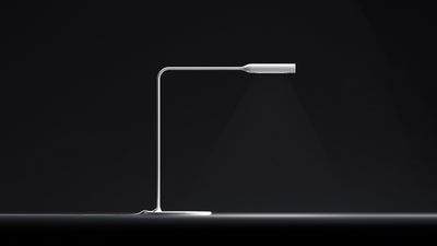 Matte White / Desktop / WhiteMenu / Flo Bedside Lamp, designed by Foster + Partners